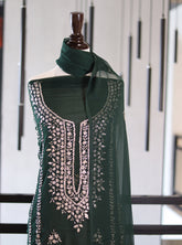 Moin Block Embroidered Chiffon Gota Work 2 Piece Unstitched Suit MBLK24ECG D-22-54